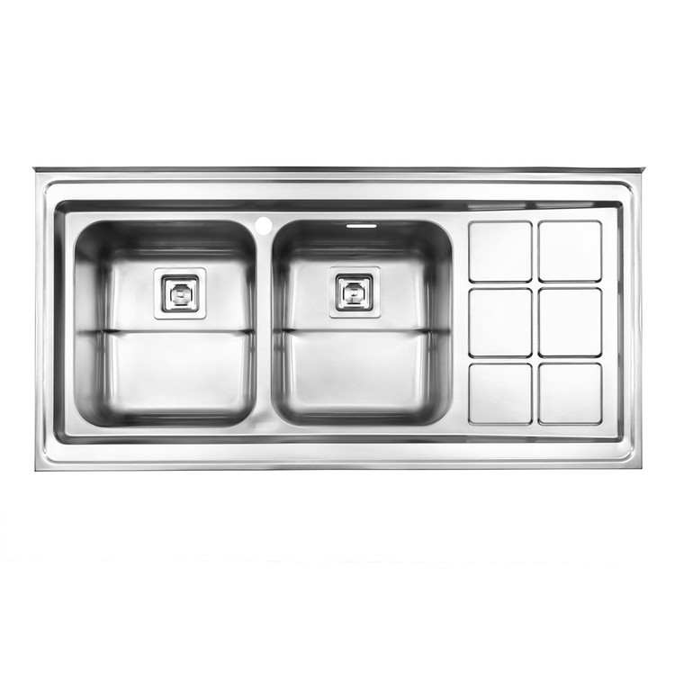 سینک دو لگنه فانتزی 761 روکار